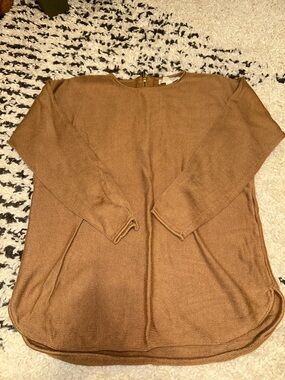 Women’s Casual Sweater in Brown/Tan